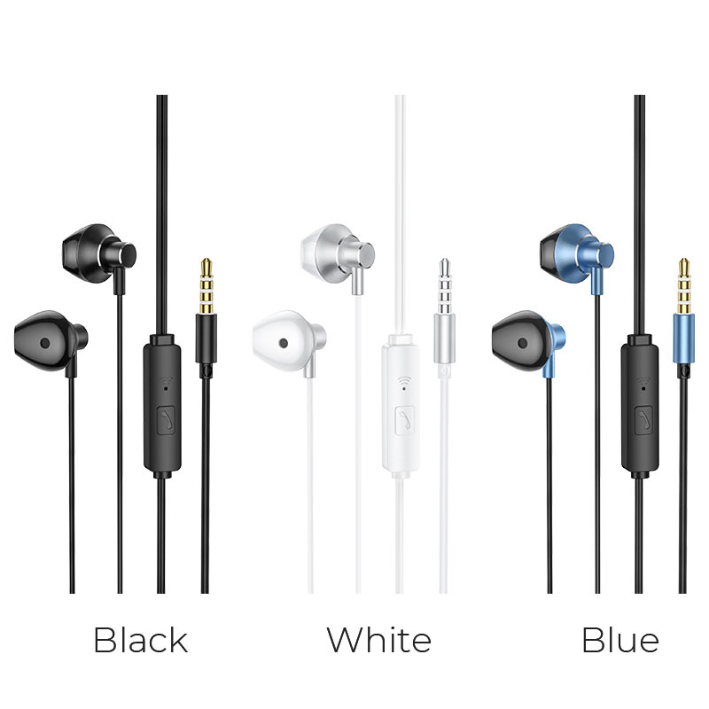 Wired earphones 3.5mm “M75 Belle” with mic