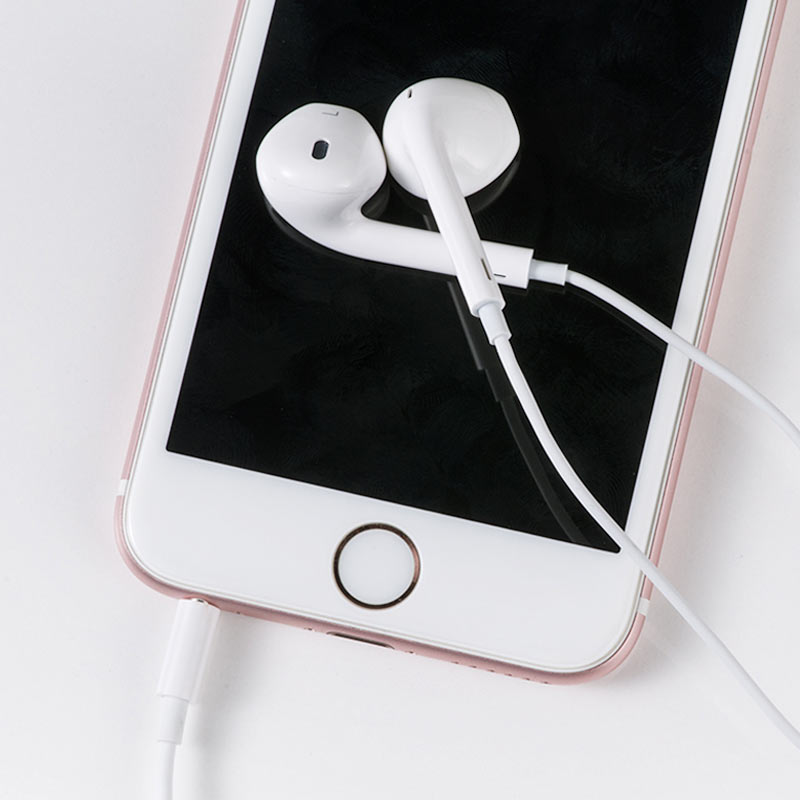 Wired earphones 3.5mm “M80 Original series” with mic (set 20pcs)