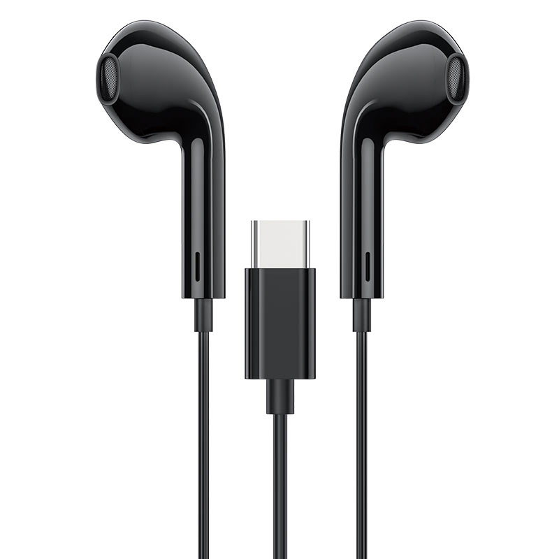 Wired earphones for Type-C “M80 Original series” with mic (set 20pcs)