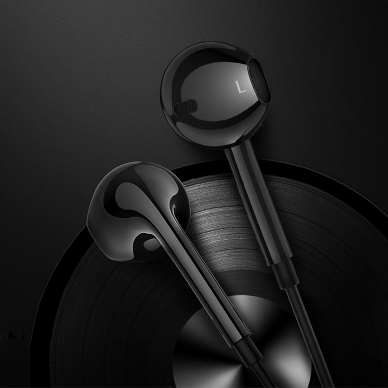 Wired earphones for Type-C “M80 Original series” with mic (set 20pcs)