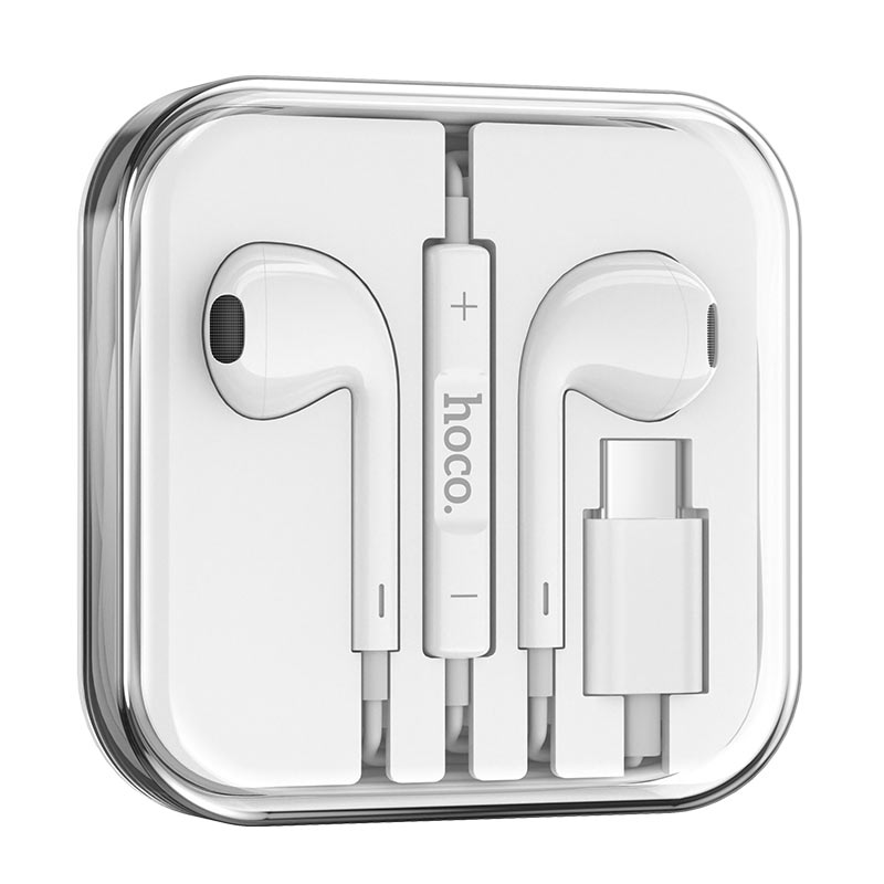 Wired earphones for Type-C “M80 Original series” with mic (set 20pcs)
