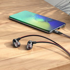 Wired earphones 3.5mm “M85 Platinum” with mic