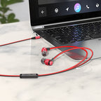 Wired earphones 3.5mm “M85 Platinum” with mic