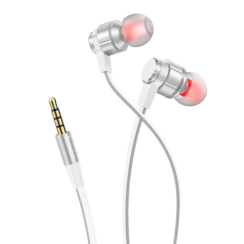 Wired earphones 3.5mm “M85 Platinum” with mic