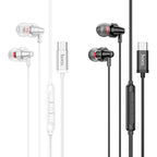 Wired earphones Type-C “M90 Delight”  with mic