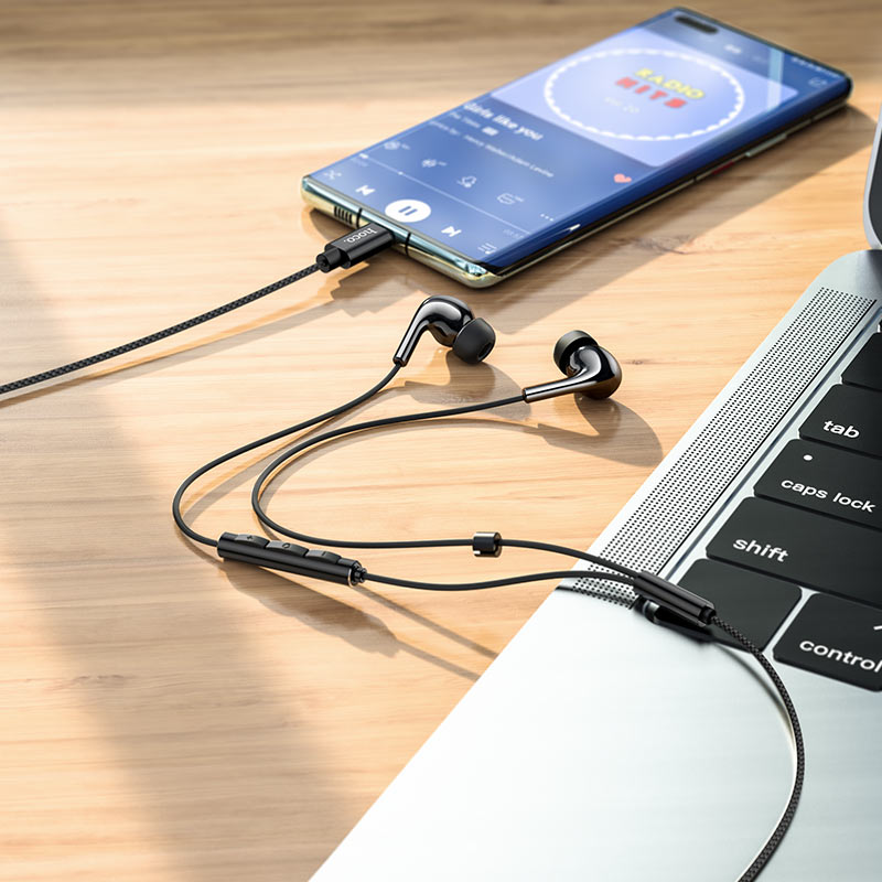 Wired earphones Type-C “M91 Shelly” with mic