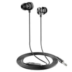Wired earphones 3.5mm “M96 Platinum” with mic