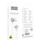 Wired earphones 3.5mm “M96 Platinum” with mic