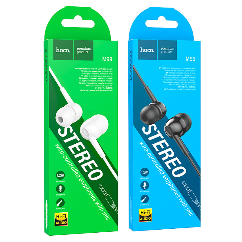 Wired earphones 3.5mm “M99 Celestial” with mic