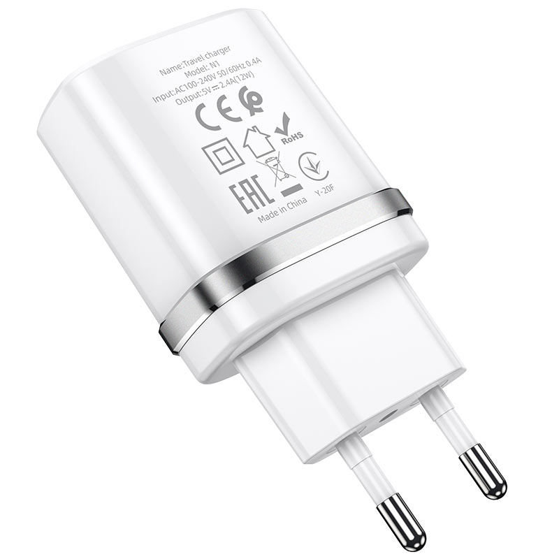 Wall charger “N1 Ardent” EU plug set with cable