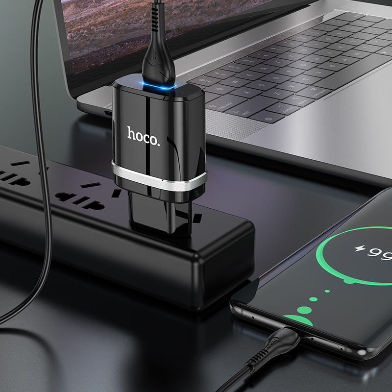 Wall charger “N1 Ardent” EU plug set with cable