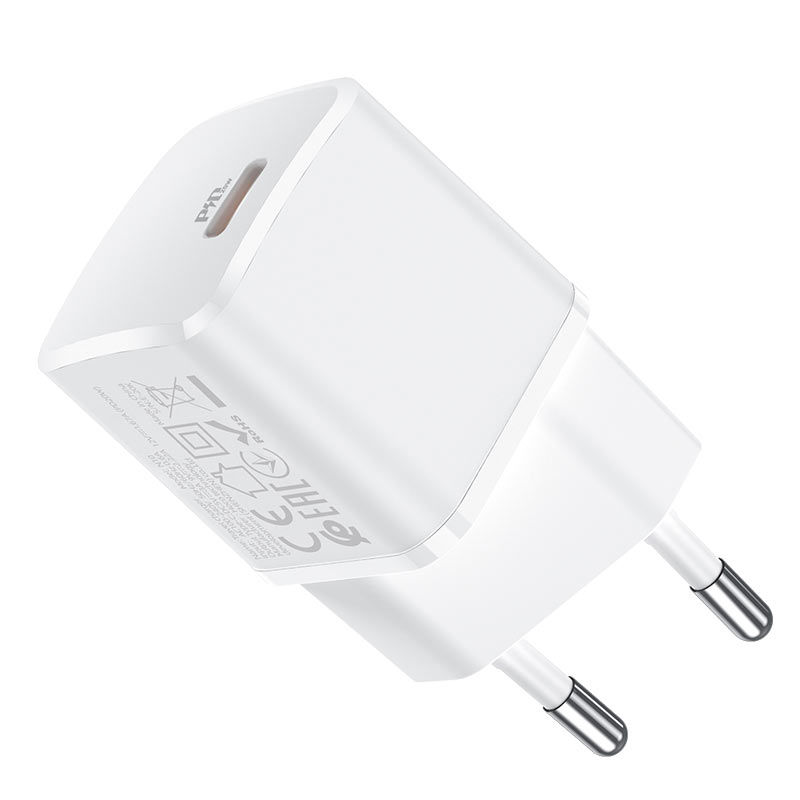 Wall charger “N10 Starter” single port PD20W EU set with cable