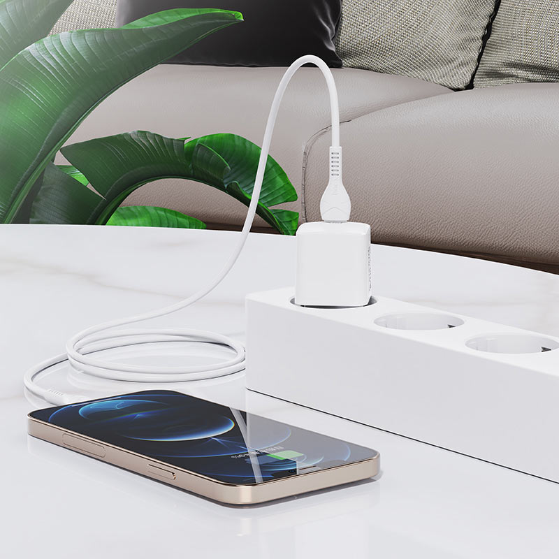 Wall charger “N10 Starter” single port PD20W EU set with cable