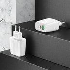 Wall charger “N11 Powerful” PD20W + QC3.0 EU set with cable