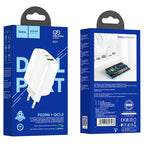 Wall charger “N11 Powerful” PD20W + QC3.0 EU set with cable