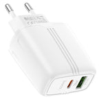 Wall charger “N11 Powerful” PD20W + QC3.0 EU set with cable