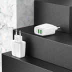 Wall charger “N12 Yizhan” dual port QC3.0 EU