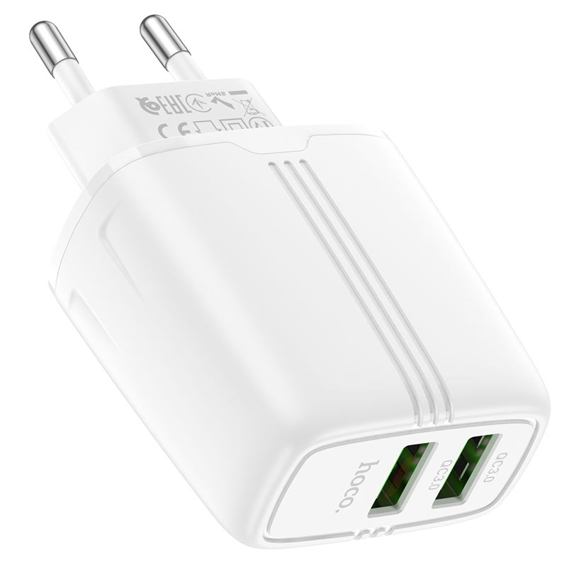 Wall charger “N12 Yizhan” dual port QC3.0 EU