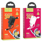 Wall charger “N13 Bright” PD30W + QC3.0 EU set with cable
