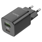 Wall charger “N13 Bright” PD30W + QC3.0 EU set with cable