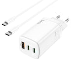 GaN wall charger “N16 Scenery” 3 port EU set with cable