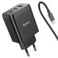 GaN wall charger “N18 Phenomenon” 3 port EU set with cable