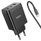 GaN wall charger “N18 Phenomenon” 3 port EU set with cable