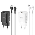 Wall charger “N19 Rigorous” PD25W EU set with cable