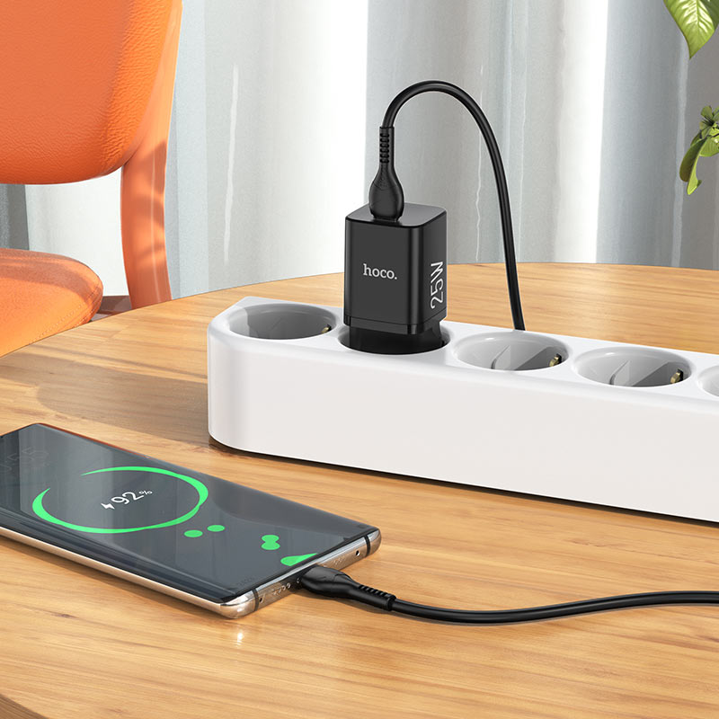 Wall charger “N19 Rigorous” PD25W EU set with cable