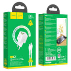 Wall charger “N20 Prestige” PD20W + QC3.0 EU set with cable