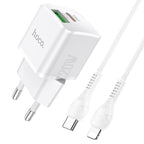 Wall charger “N20 Prestige” PD20W + QC3.0 EU set with cable