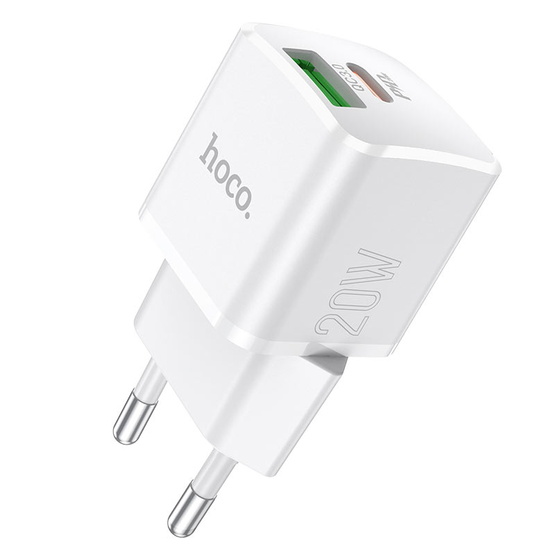 Wall charger “N20 Prestige” PD20W + QC3.0 EU set with cable