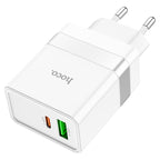 Wall charger “N21 Topspeed” dual port PD30W + QC3.0 EU set with cable