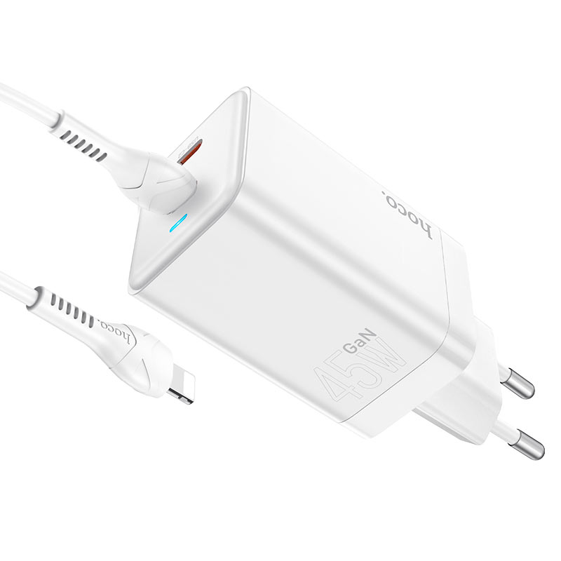 Wall charger “N23 Starlight” PD45W EU set with cable