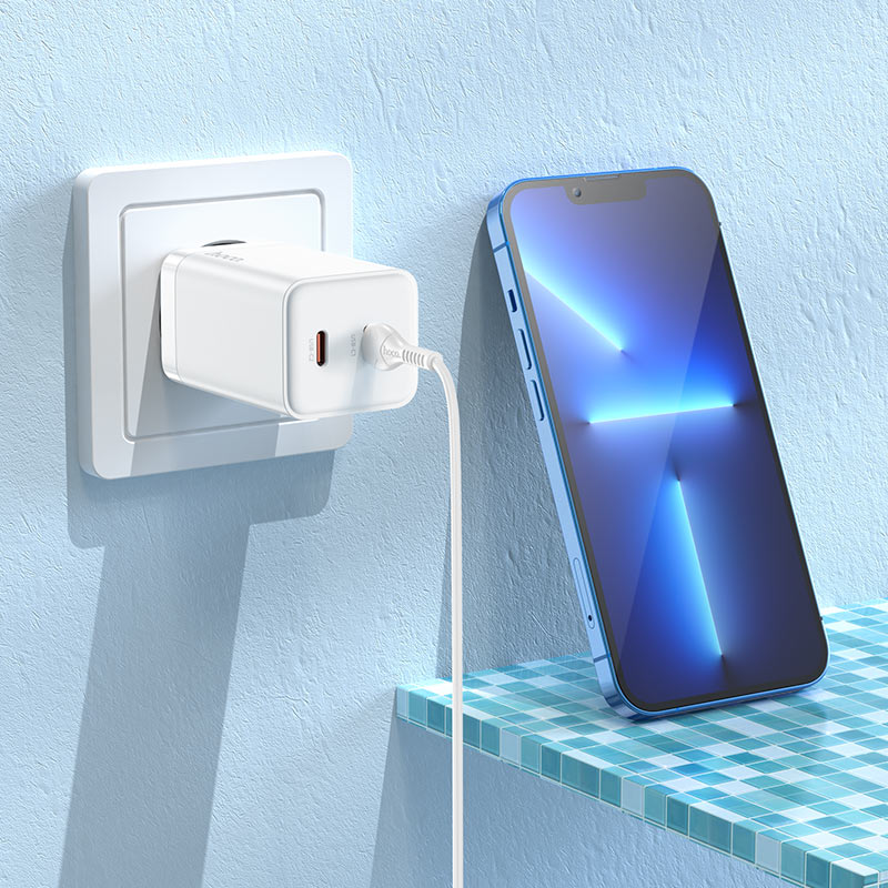Wall charger “N23 Starlight” PD45W EU set with cable
