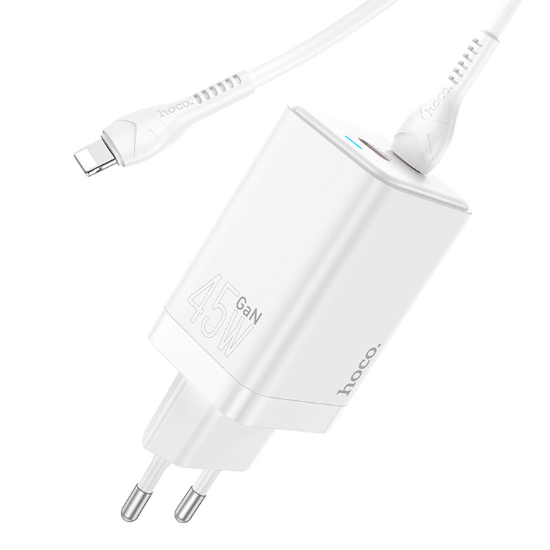 Wall charger “N23 Starlight” PD45W EU set with cable