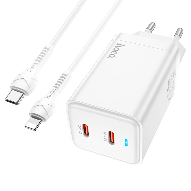 Wall charger “N23 Starlight” PD45W EU set with cable