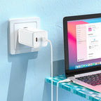 Wall charger “N23 Starlight” PD45W EU set with cable