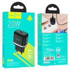Wall charger “N24 Victorious” PD20W EU set with cable