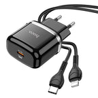 Wall charger “N24 Victorious” PD20W EU set with cable
