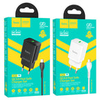 Wall charger “N26 Maxim” QC3.0 EU cable set