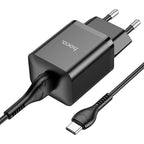 Wall charger “N26 Maxim” QC3.0 EU cable set