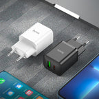 Wall charger “N28 Founder” PD20W + QC3.0 EU cable set