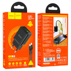 Wall charger “N28 Founder” PD20W + QC3.0 EU cable set