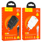 Wall charger “N28 Founder” PD20W + QC3.0 EU cable set