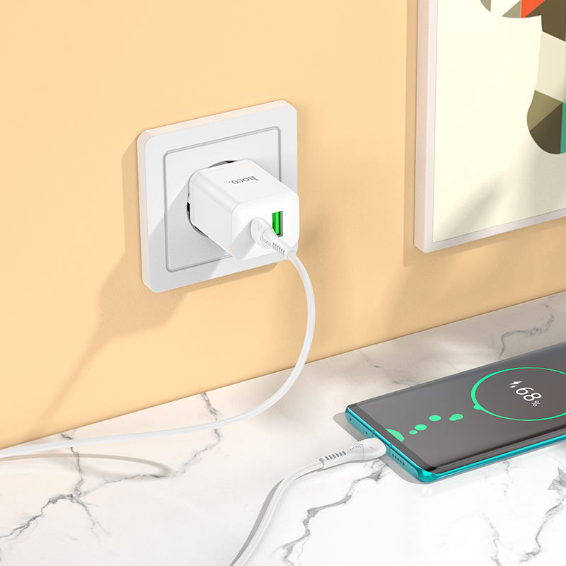 Wall charger “N28 Founder” PD20W + QC3.0 EU cable set