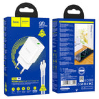 Wall charger “N28 Founder” PD20W + QC3.0 EU cable set