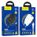 Wall charger “N28 Founder” PD20W + QC3.0 EU cable set