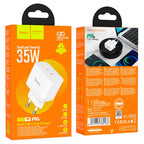 Wall charger “N29 Triumph” PD35W EU set with cable