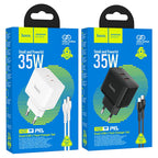 Wall charger “N29 Triumph” PD35W EU set with cable